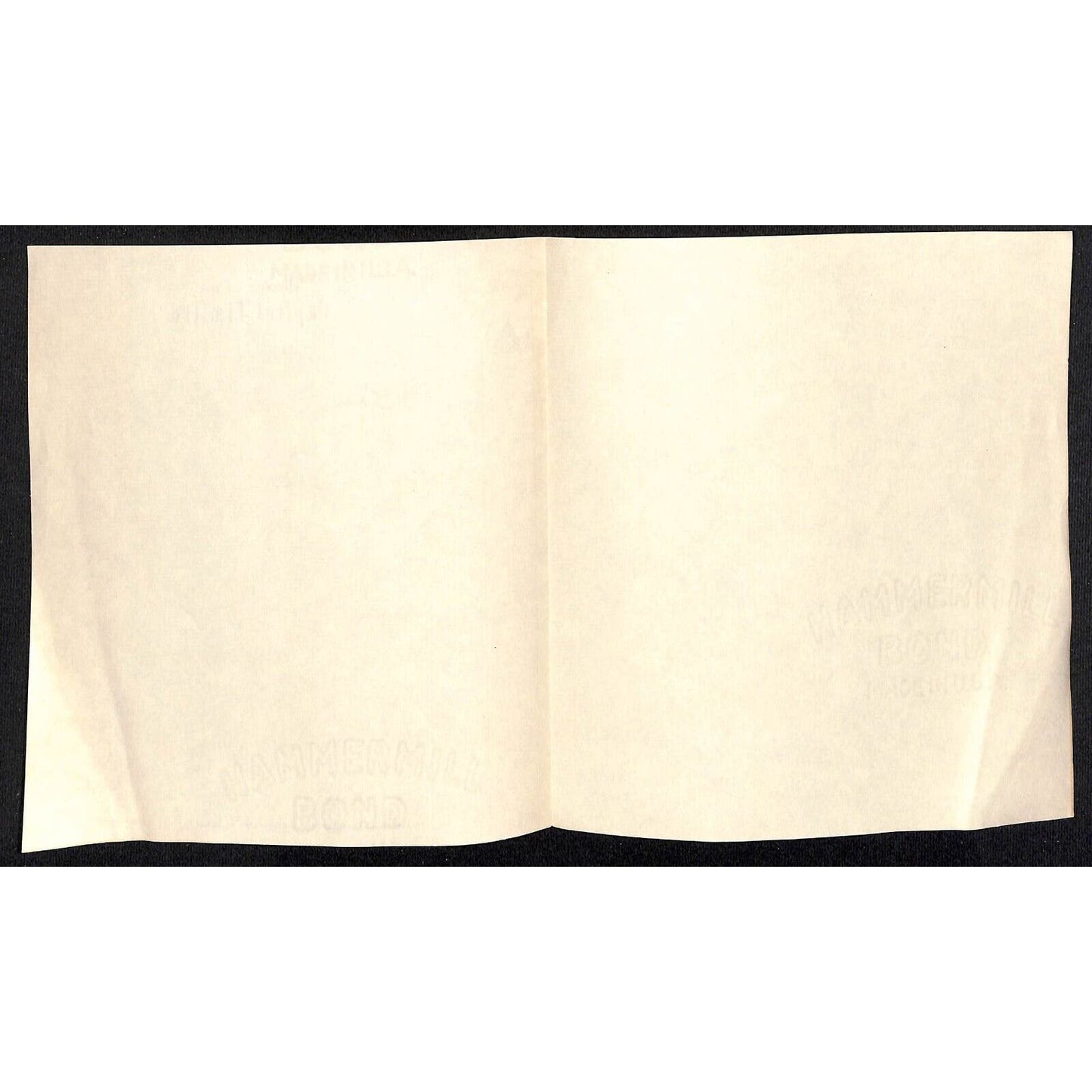 Baltimore & Ohio RR Enroute "Capitol Limited" Stationary Unused Folded Sheet