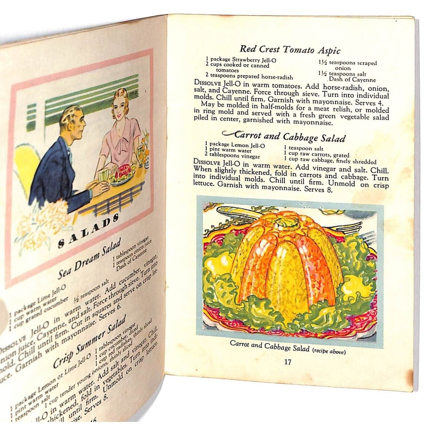 Jell-O Recipe Booklet "..Without Boiling Water! "48 New Recipes" c1932 23pp