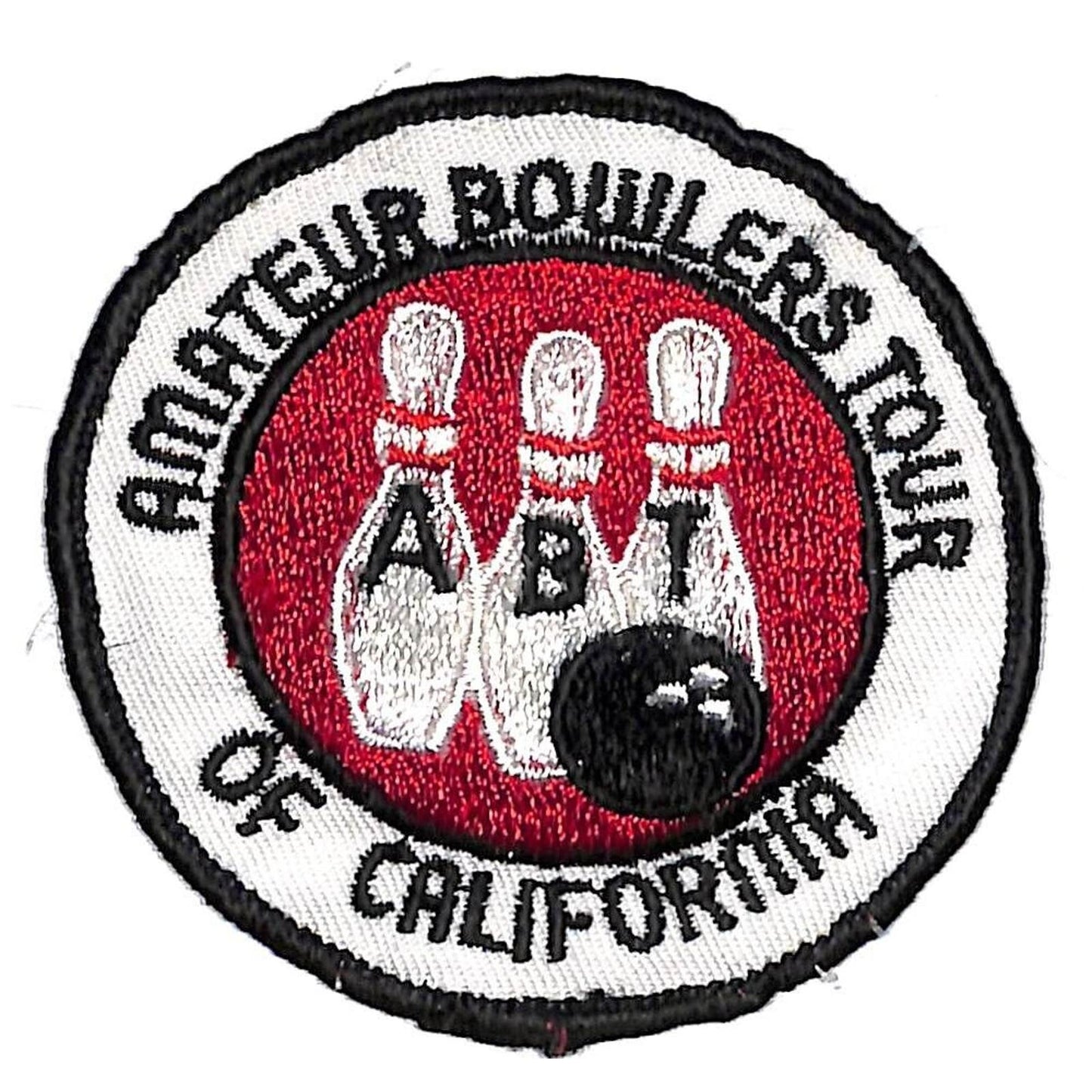 ABT Amateur Bowlers Tour of California Embroidered Bowling Patch