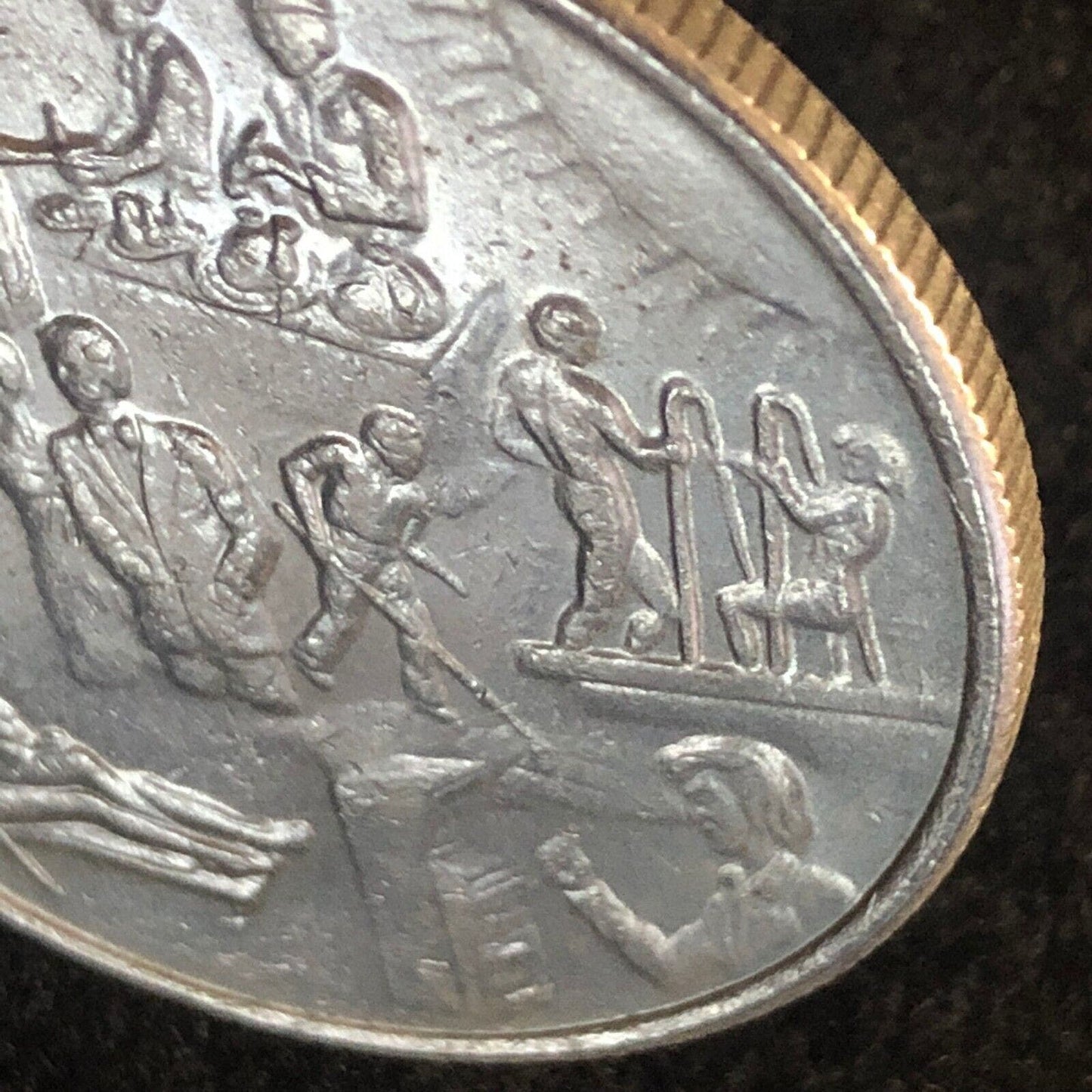 Holland American Cruises Medallion w/ Ship and Activities 37mm 19g VGC c80's-90s