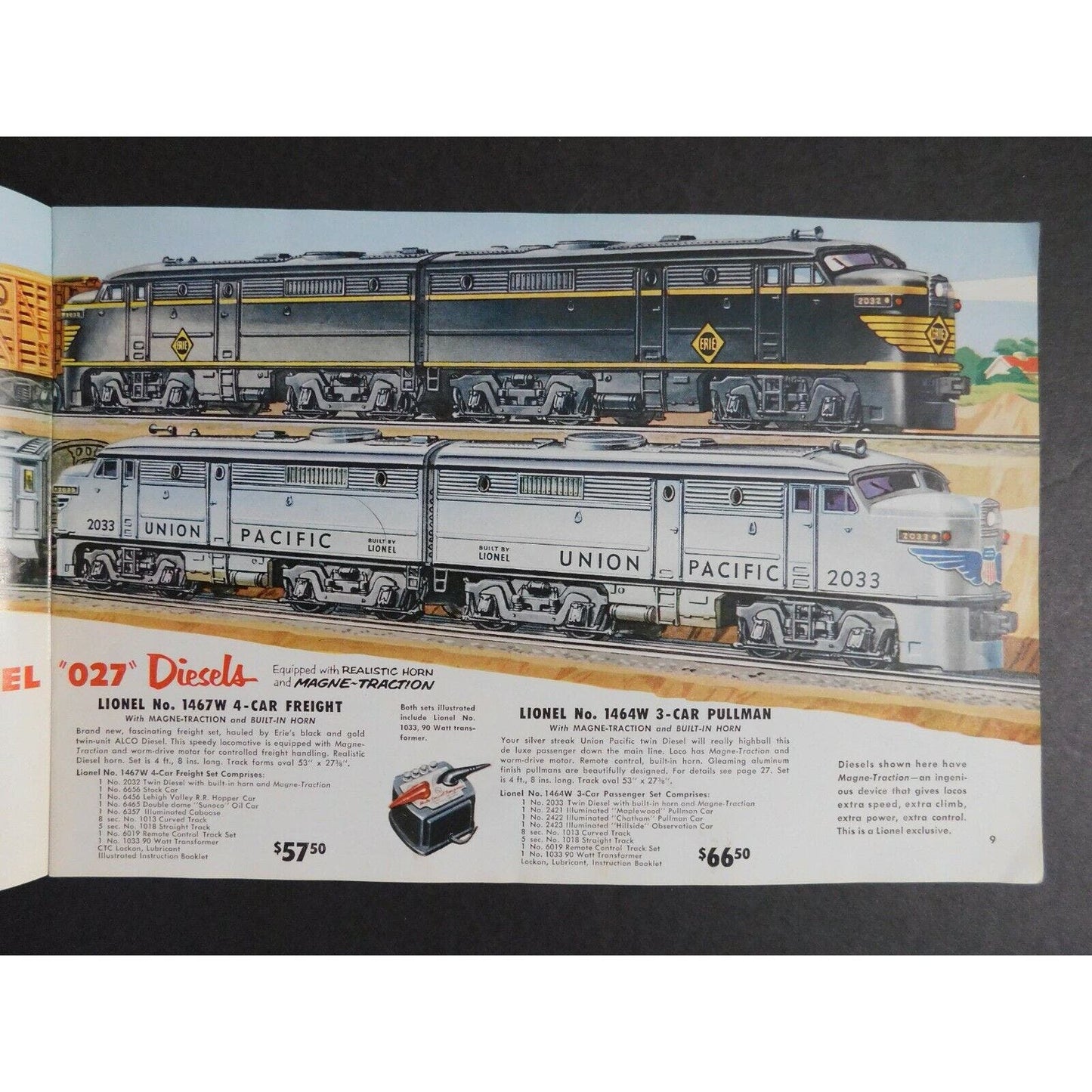 Original 1952 Lionel Trains Catalog 35pgs."Variation 1" - Gary Nelson Coll.