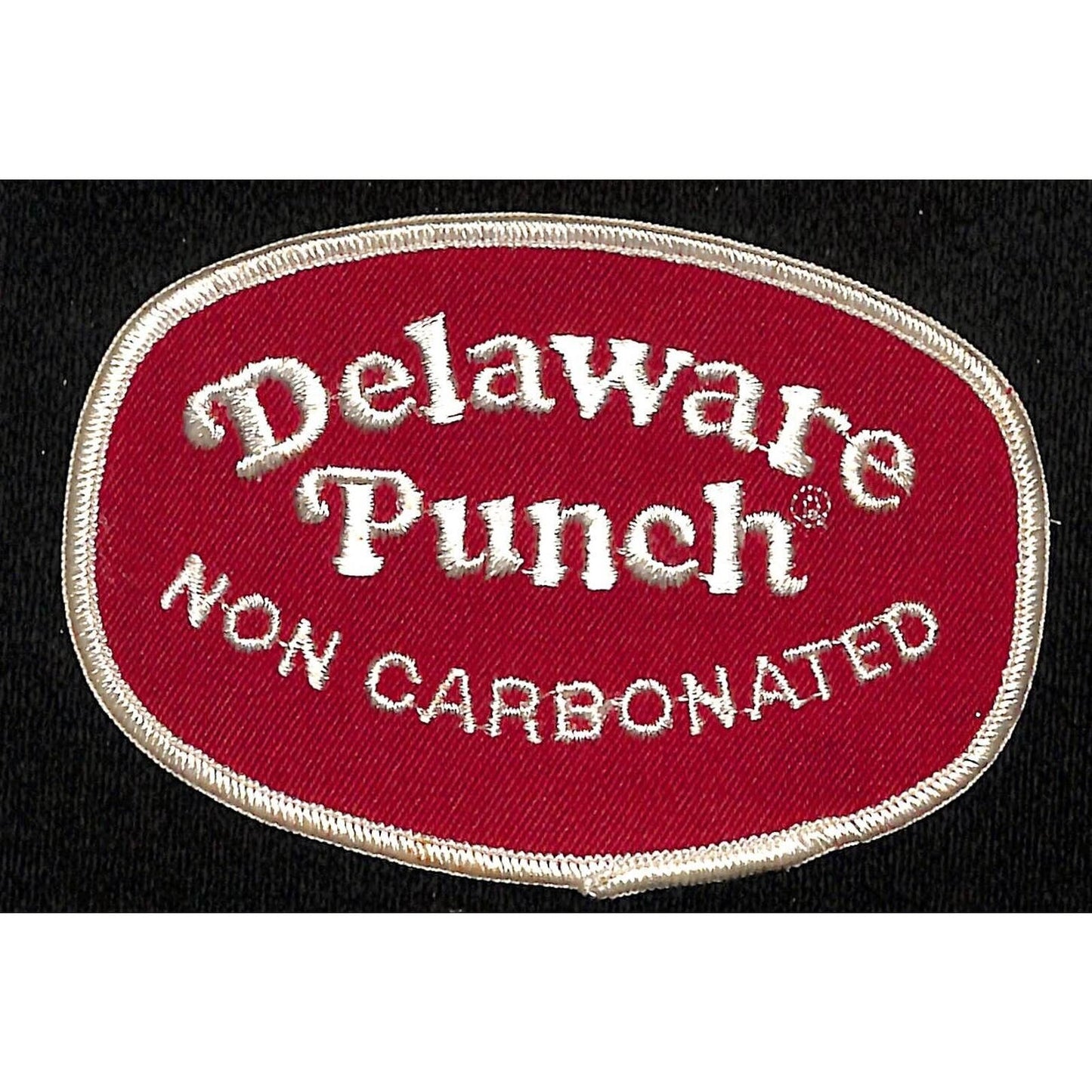 Delaware Punch Non Carbonated Embroidered Soda Patch c1960's-70's VGC Scarce
