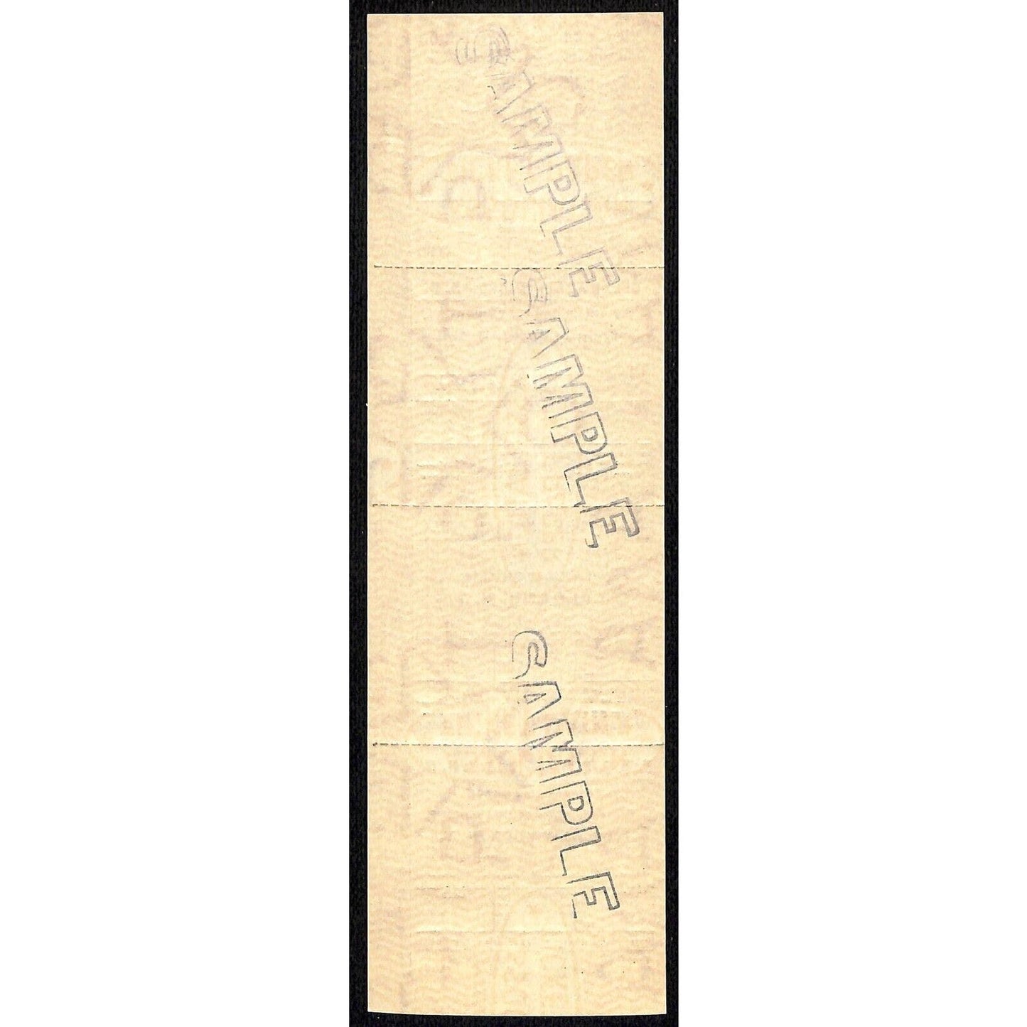 N.Y.C.R.R. - D. & H. R. R. New York / Albany SAMPLE Ticket c1960's Scarce #17222