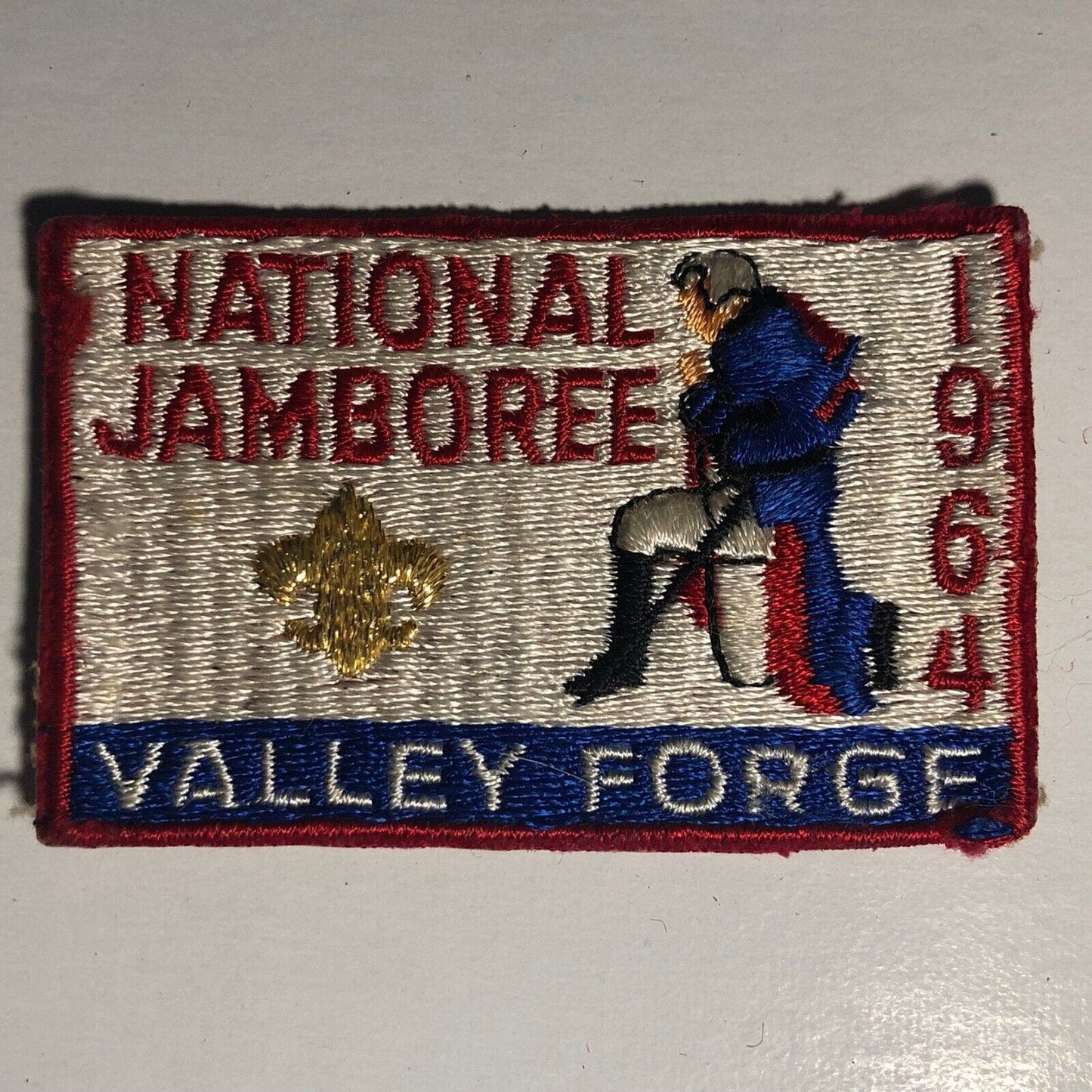 BSA National Jamboree Valley Forge 1964 Vintage Embroidered Patch Scarce