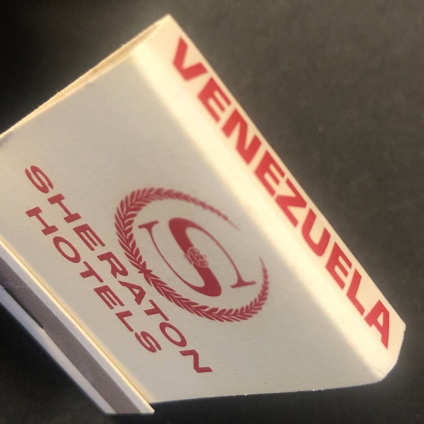 Macuto Sheraton Hotel Venezuela Full Vintage Matchbook c1962 VGC Scarce
