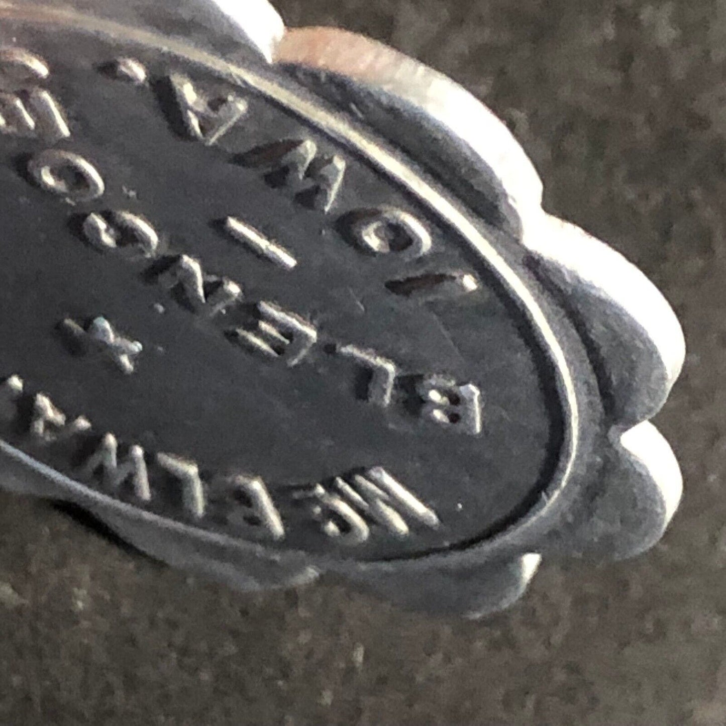 McElwain & Son Blencoe, Iowa G/F 25c Alum Scalloped Token 29.25mm Scarce