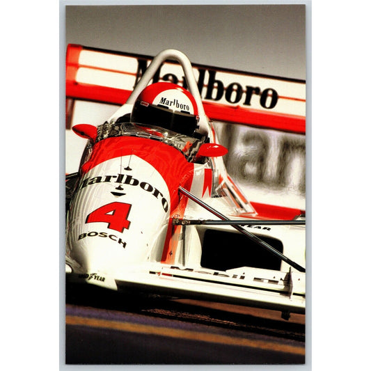 c1992 Indy 500 - Marlboro Team #4 - Motor Speedway NOS 4" x 5 3/4" Postcard