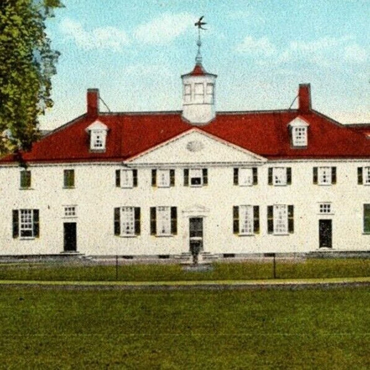 Bowling Green, Mount Vernon, VA - Vintage Postcard - NP