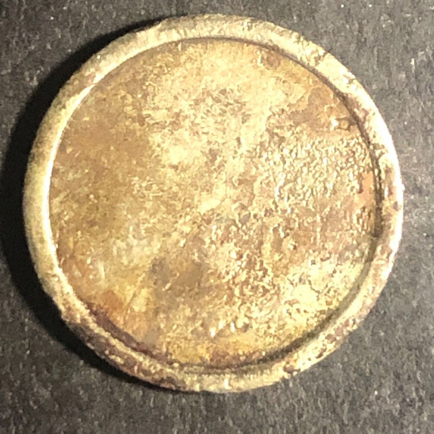 Uniface "10" Inside Diamond Brass Token 18mm