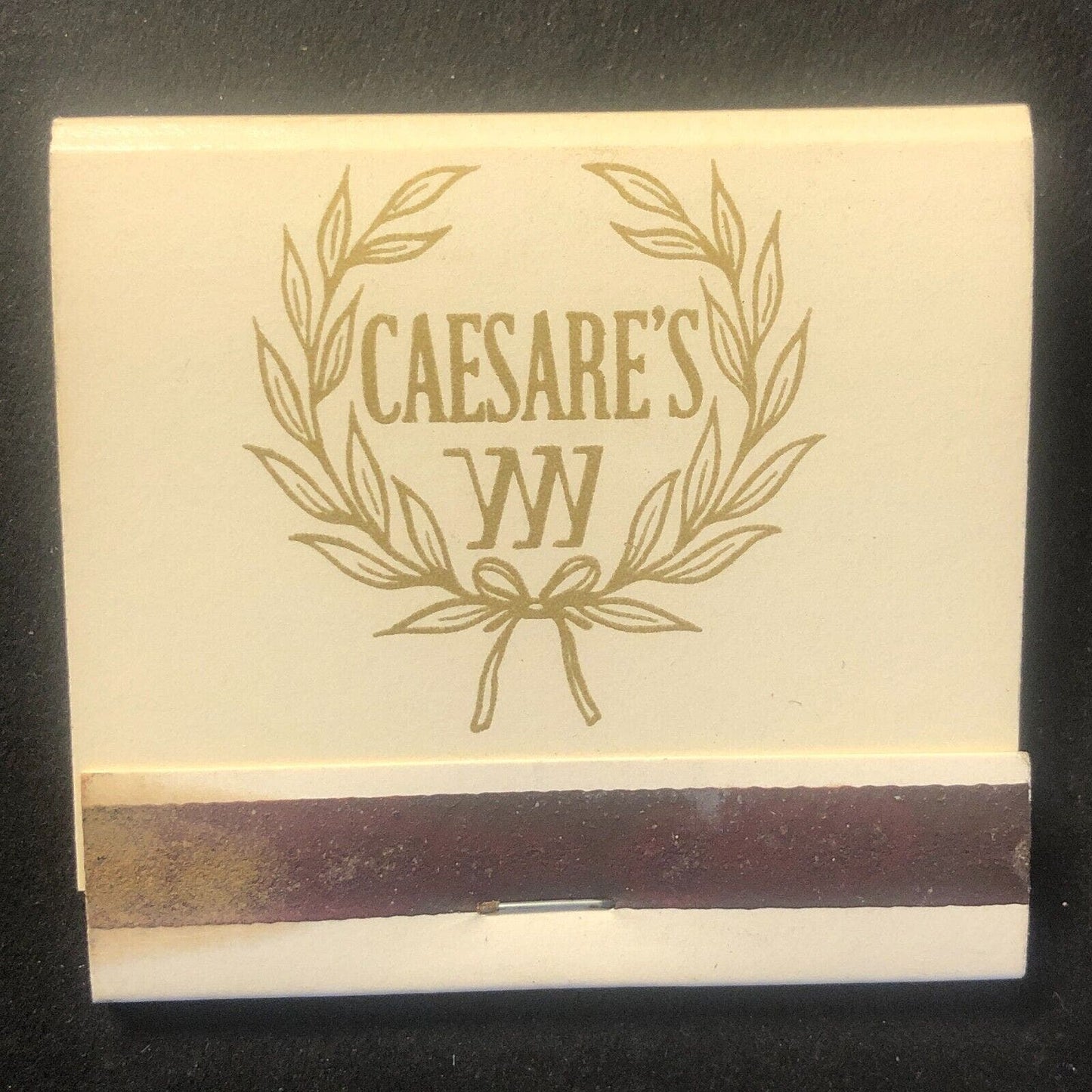 Caesare's VVV 1746 North Wells Chicago Vintage Matchbook c1964 Scarce VGC