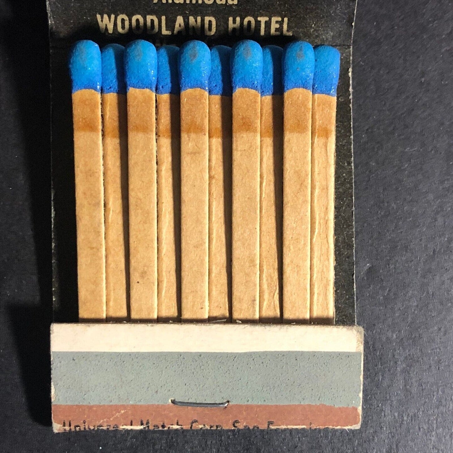Handlery Hotels of California 20-Strike Full Matchbook c1940's-50's Very Scarce