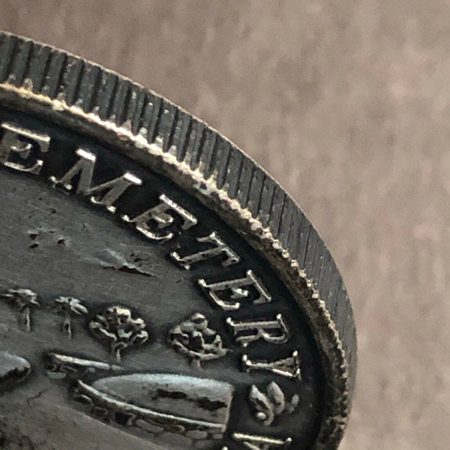 38.25mm National Cemetery 11/11 1978-88 Commemorative Medallion Riverside, CA