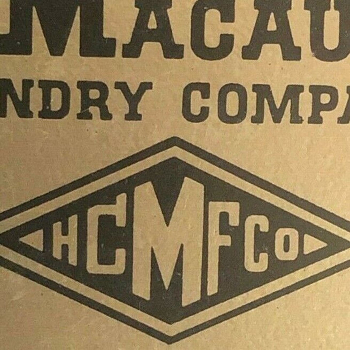 Vintage c1970's-80's Full Matchbook "H.C. Macaulay Foundry" Long Beach Calif.