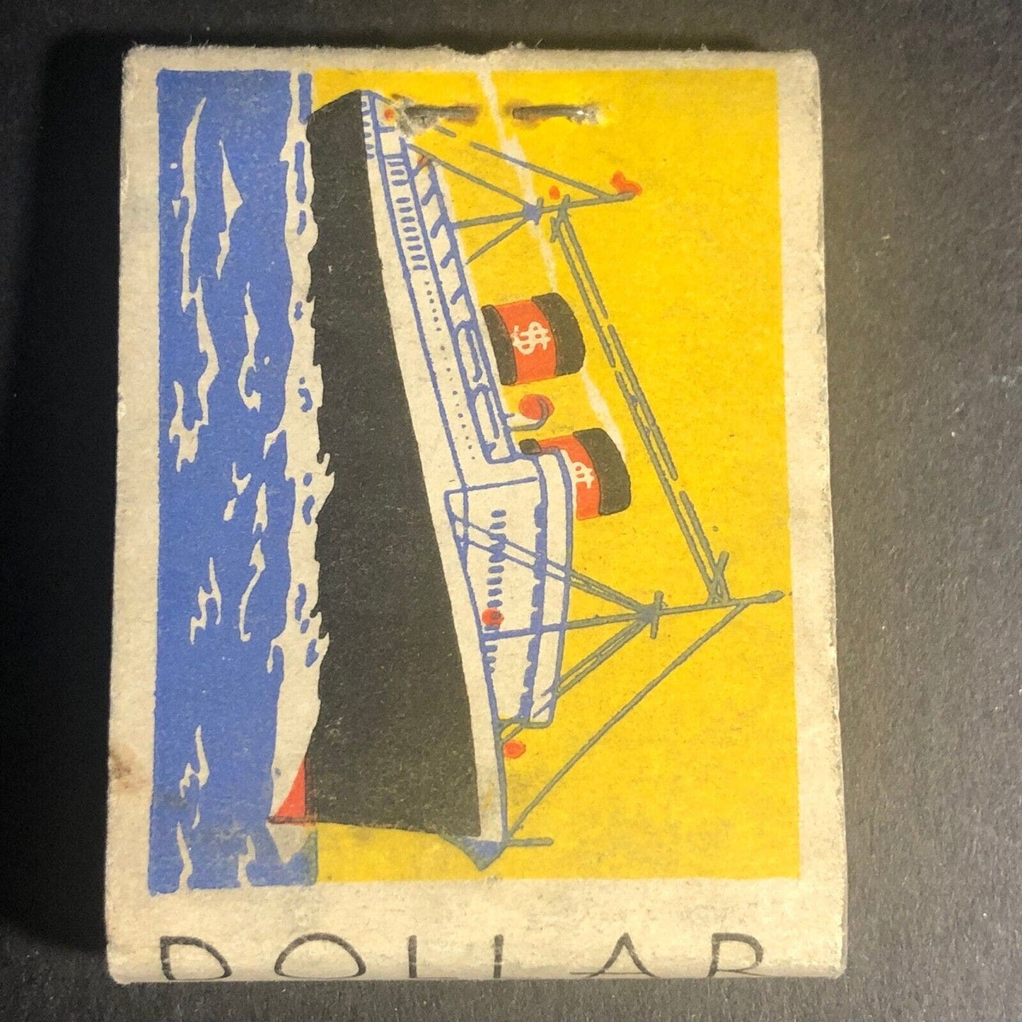 Nelson Line Steamship (1858-1936) Full 20-Strike Matchbook VGC Very Scarce