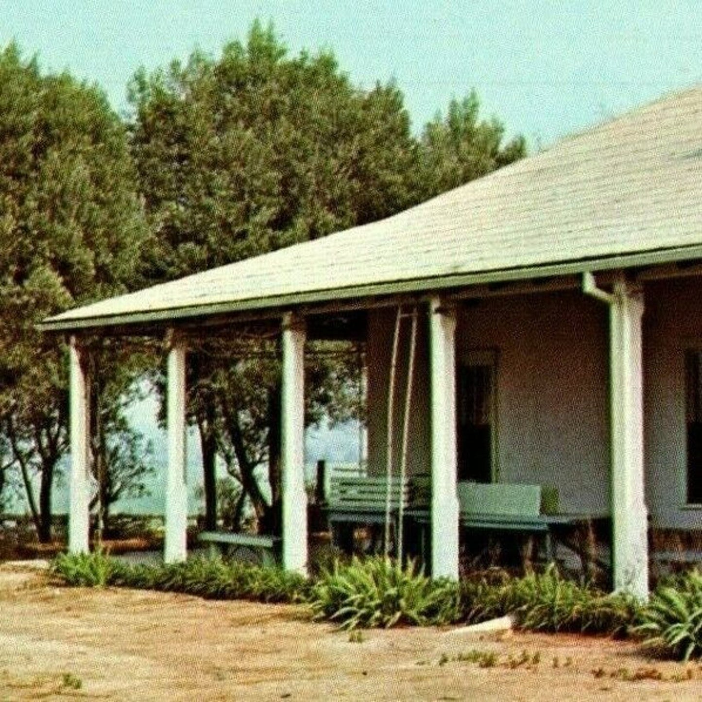 c1960's Yorba-Slaughter Adobe Chino, CA - Vintage Unposted Postcard