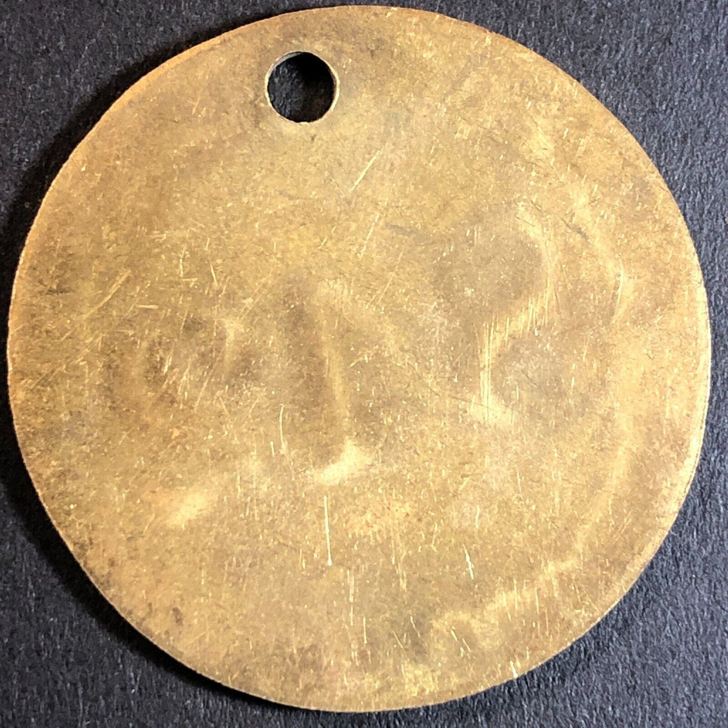 Anaconda Copper Mining Co. Bonner, MT Saw Mill Brass Tool Check Tag 32.5mm #842