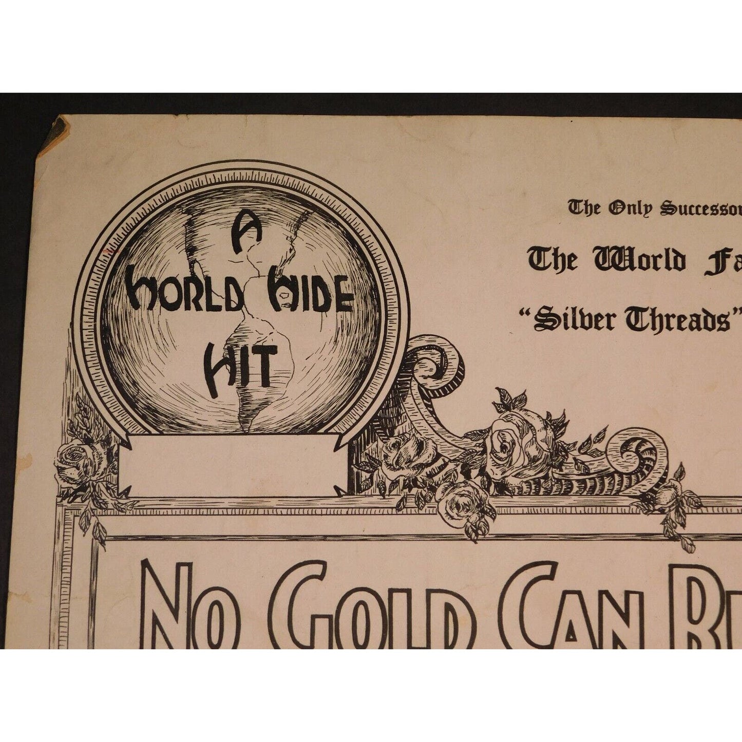 WWI Sheet Music - "You Can't Stop The Yanks - Till They Go Right Thru"