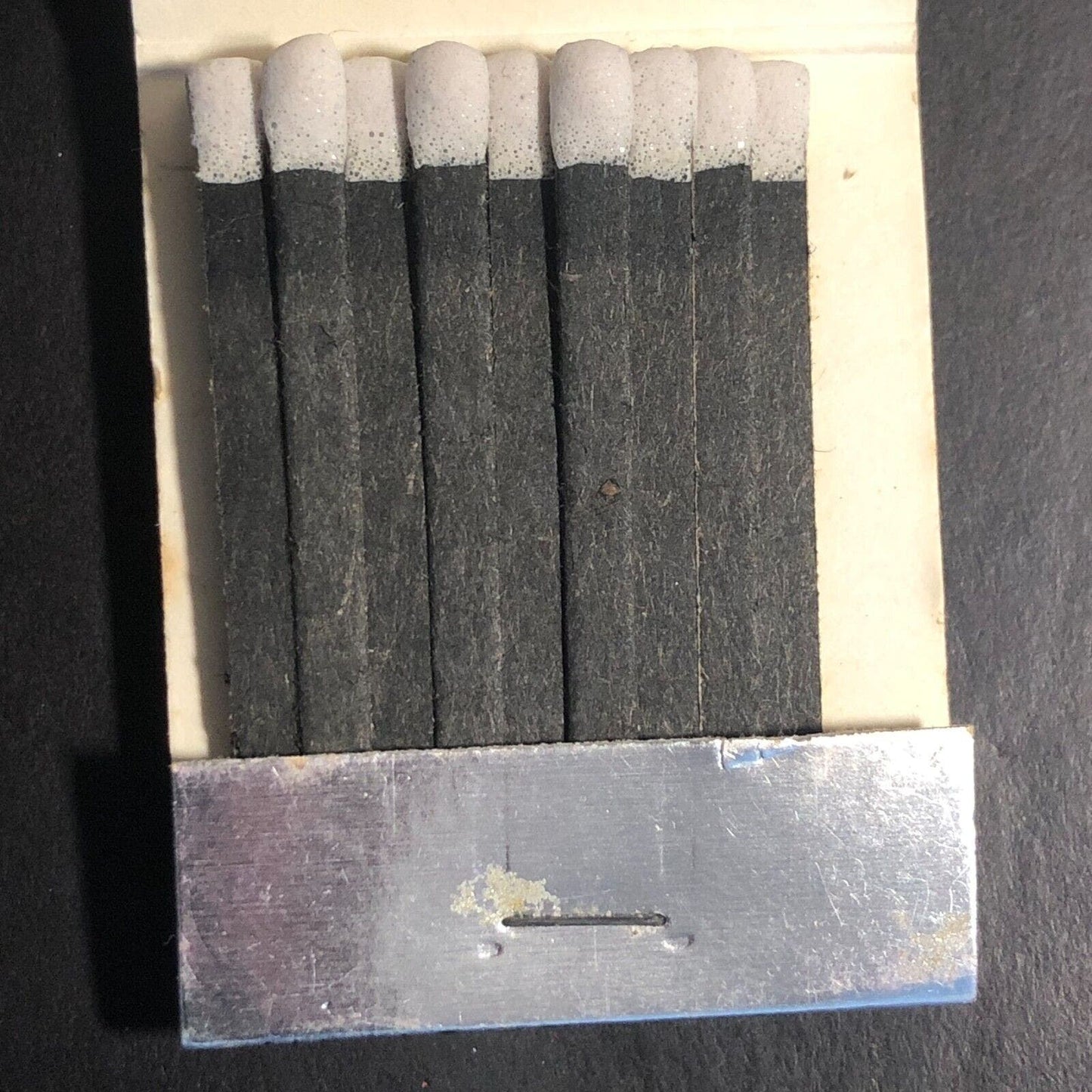 Midway Funeral Homes Chicago Matchbook c1974-84 w/ Silver Foil