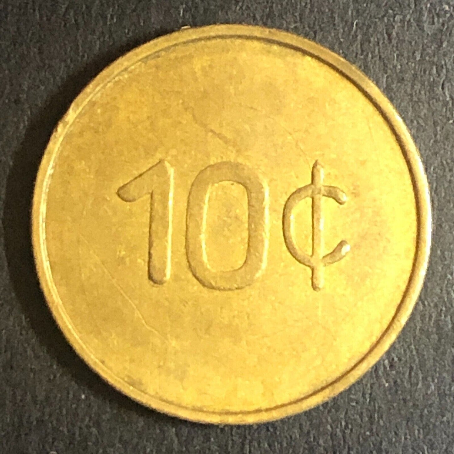 Vietnam Trade Token Military "Generic Slot Machine Token*" 10c 18mm