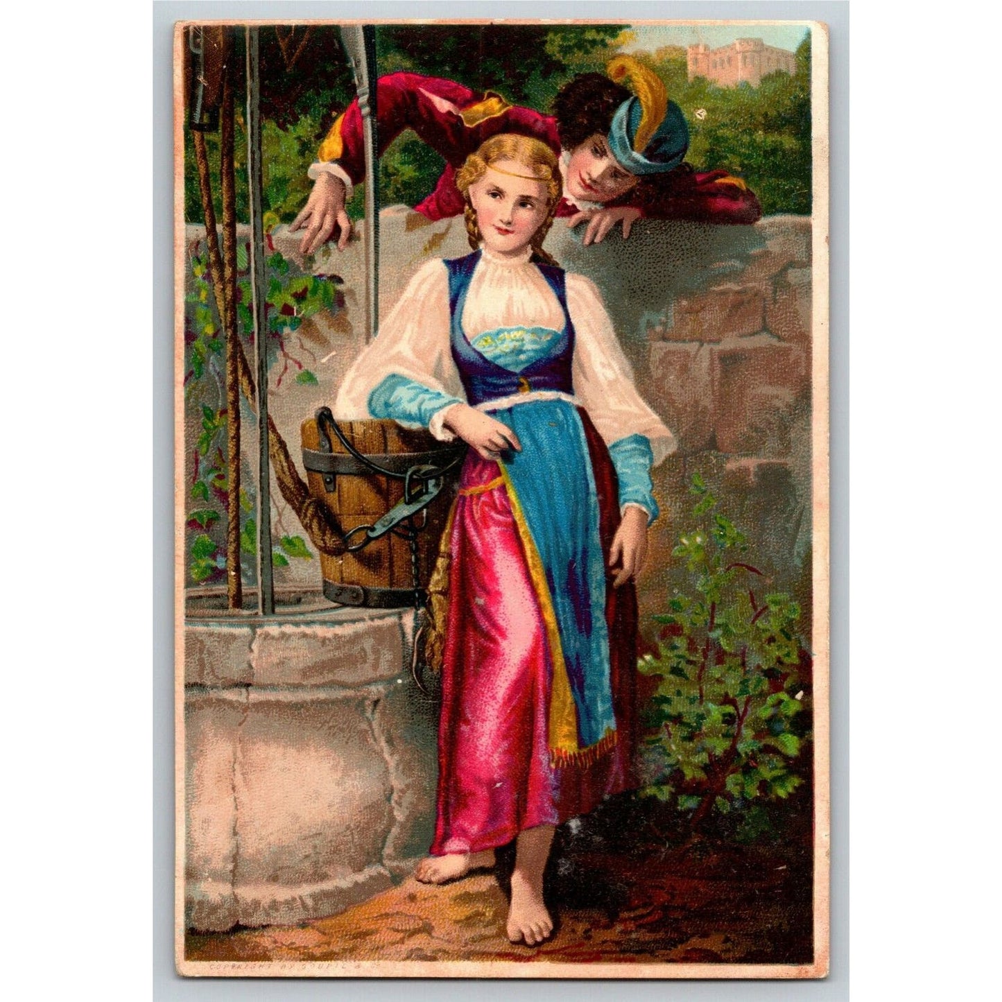 Dr. Jayne's Tonic & Pills - L. T. Rector Woodville, VA Victorian Trade Card