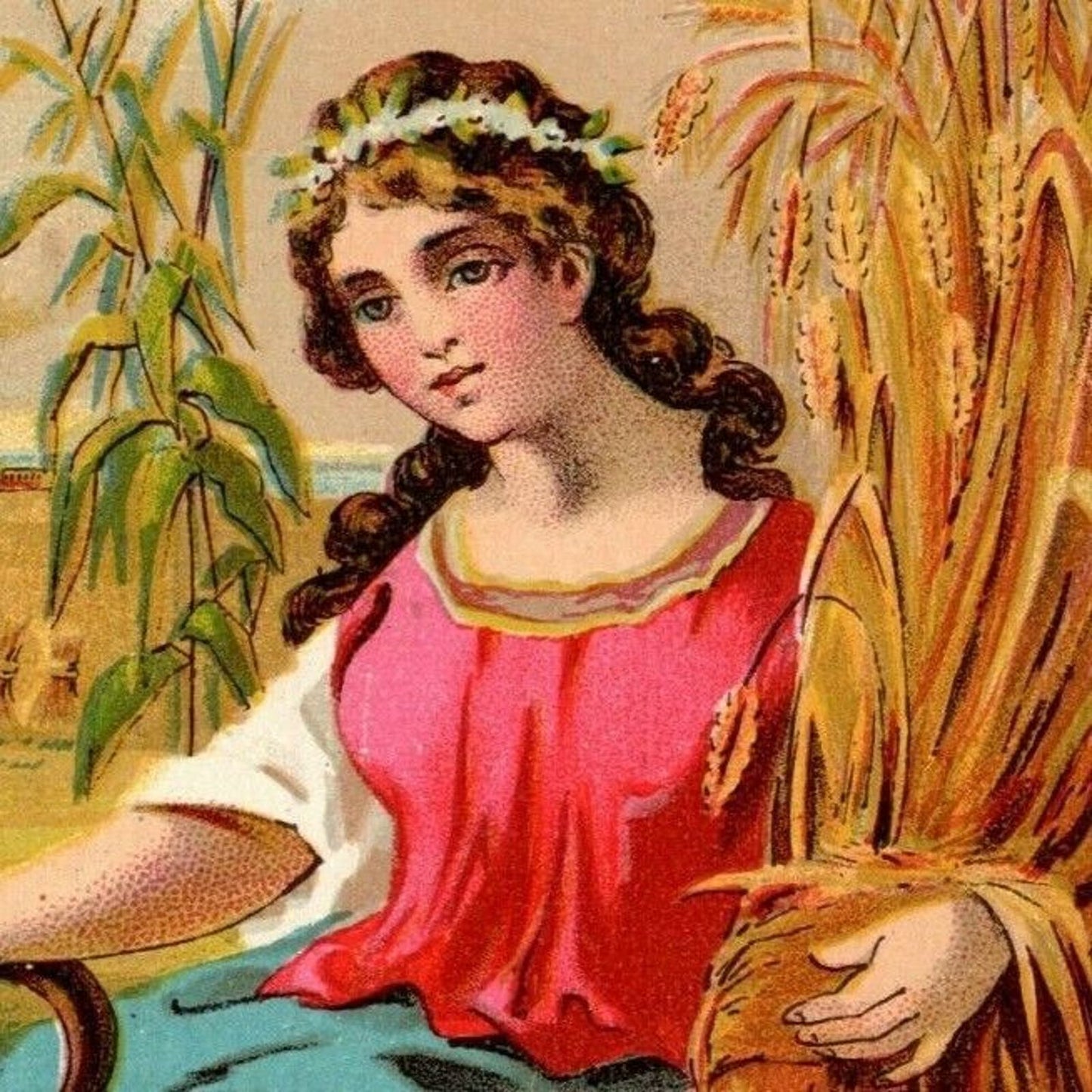 James Beatty Steam Cracker & Cake Bakers Baltimore Large Victorian Trade Card