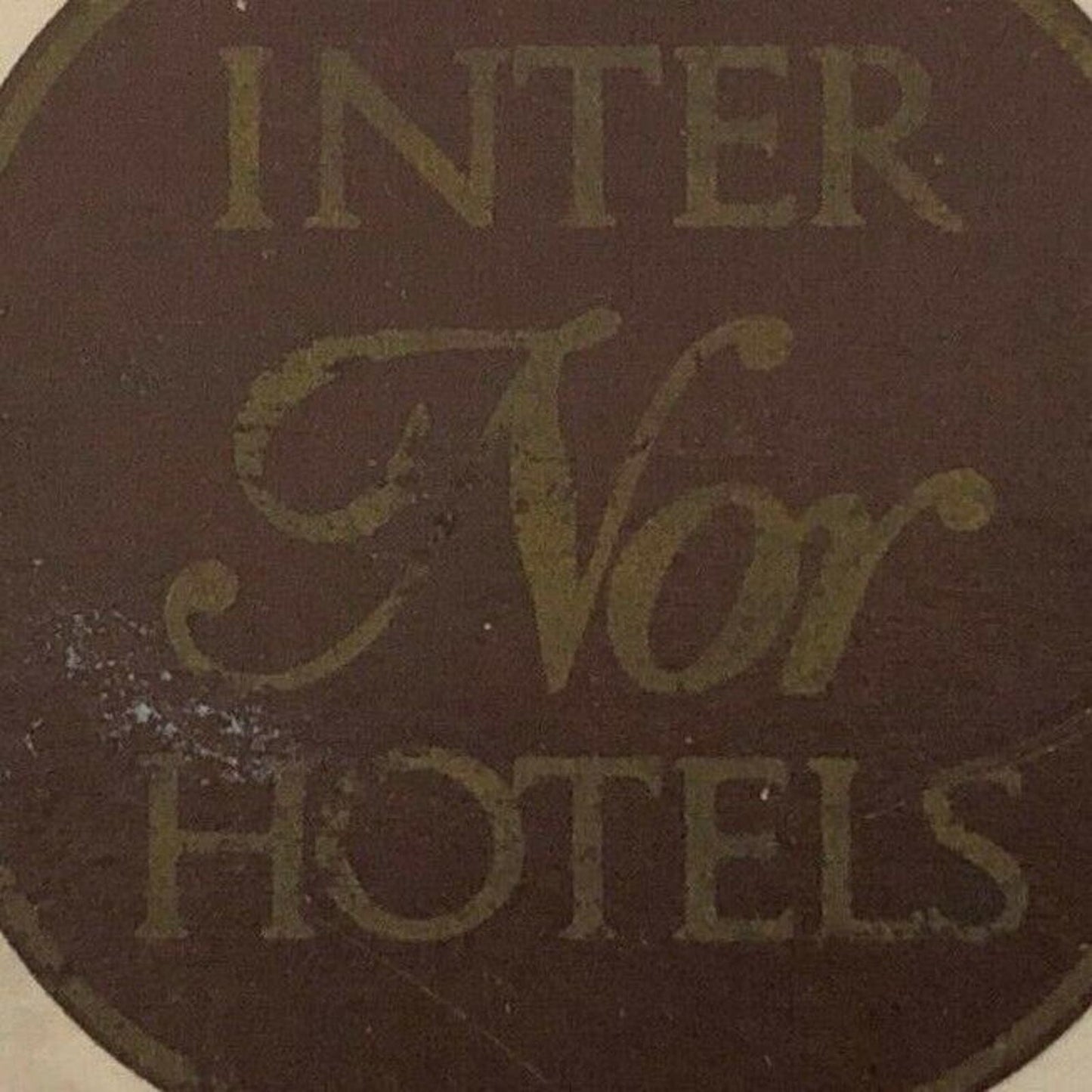 c1980's-90's Wooden Matchboxes / Matchbooks - "Inter Nor Hotels" Oslo, Norway