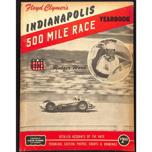 1959 Indy 500 Floyd Clymer's Indianapolis 500 Mile Yearbook IMS 136pp. VGC