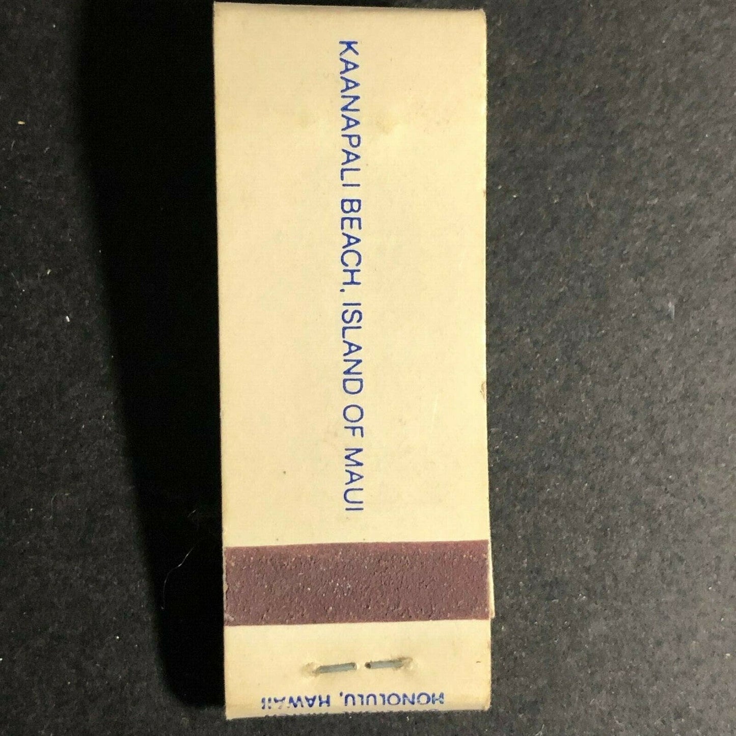 c1970's-80's Pair of Vintage Used Slim Matchbook Maui Surf Kaanapali Beach