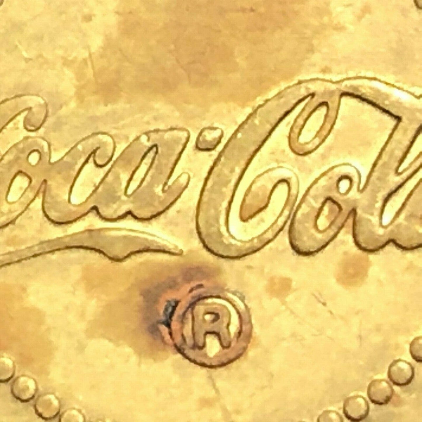 22mm Coca Cola Crosstown Arcade & Soda Fountain Brass Token