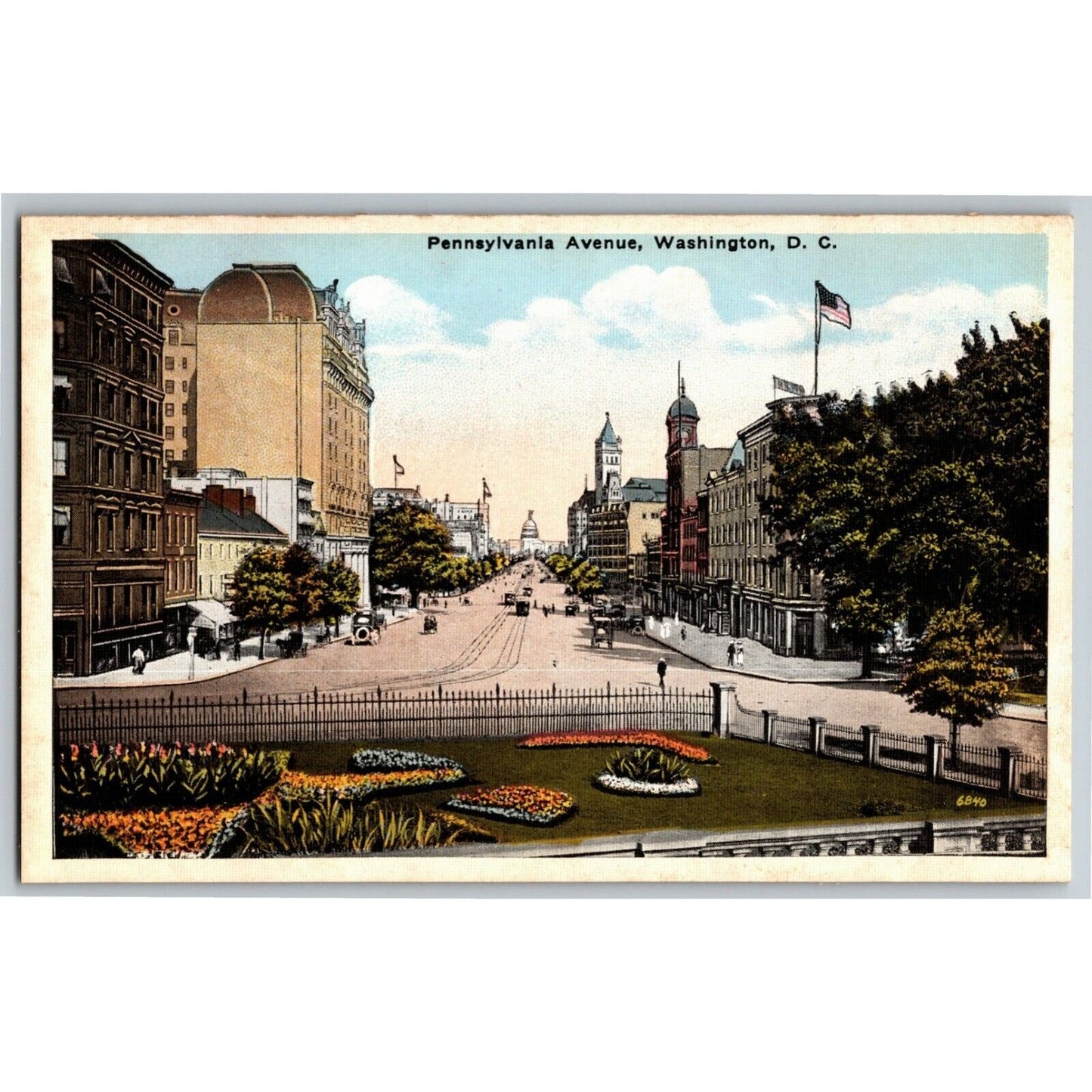 Pennsylvania Avenue, Washington, DC - Vintage Postcard - NP