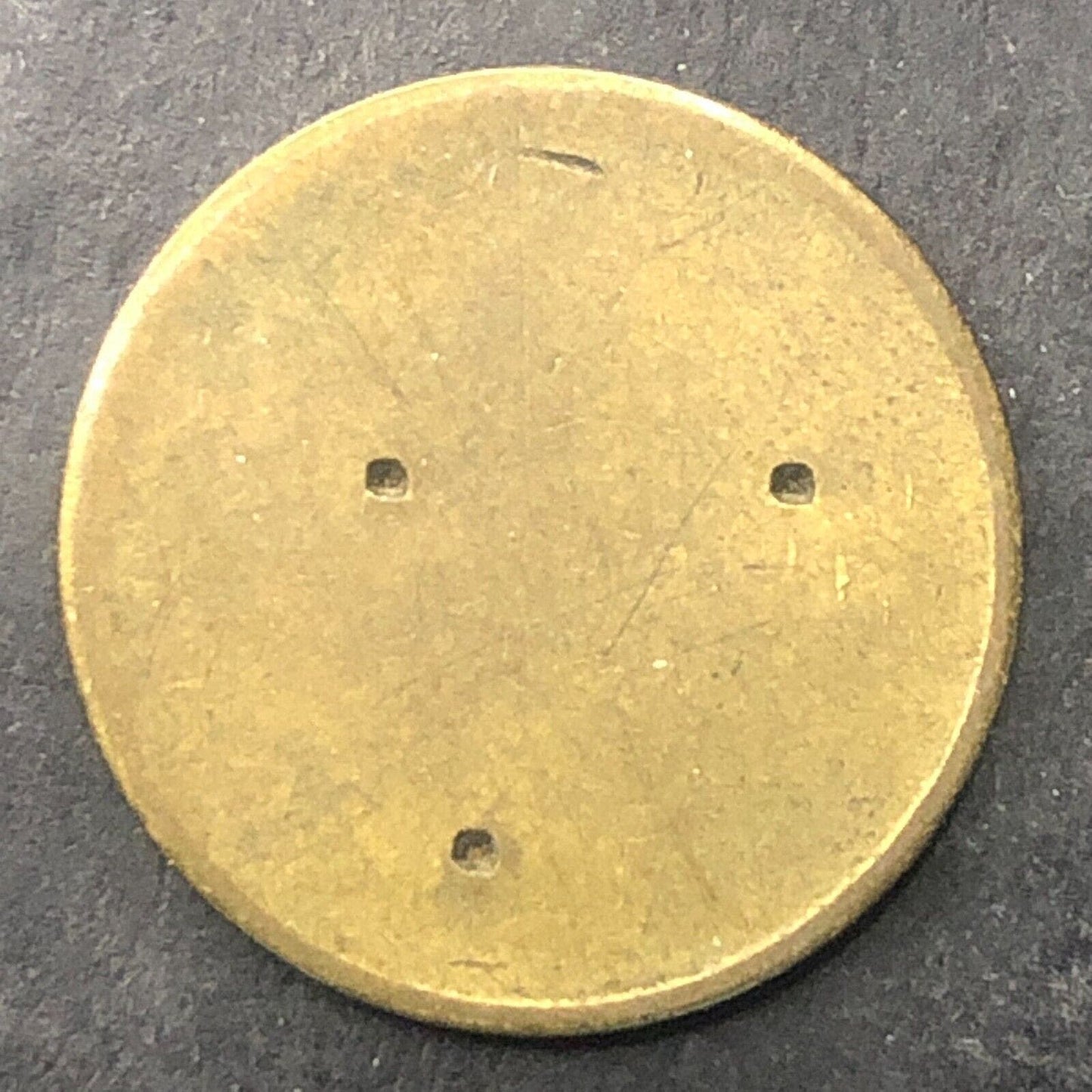 Good For 5¢ In Trade Uniface Token Brass 21mm Unknown