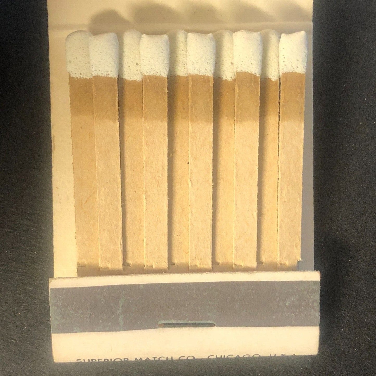 Ed Roberts Restaurant Chicago Vintage Full Matchbook c1966-73 VGC