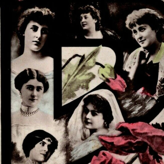 c1907 Vintage Russian RPPC* Theatre / Stage / Screen Actress Postcard (4388)