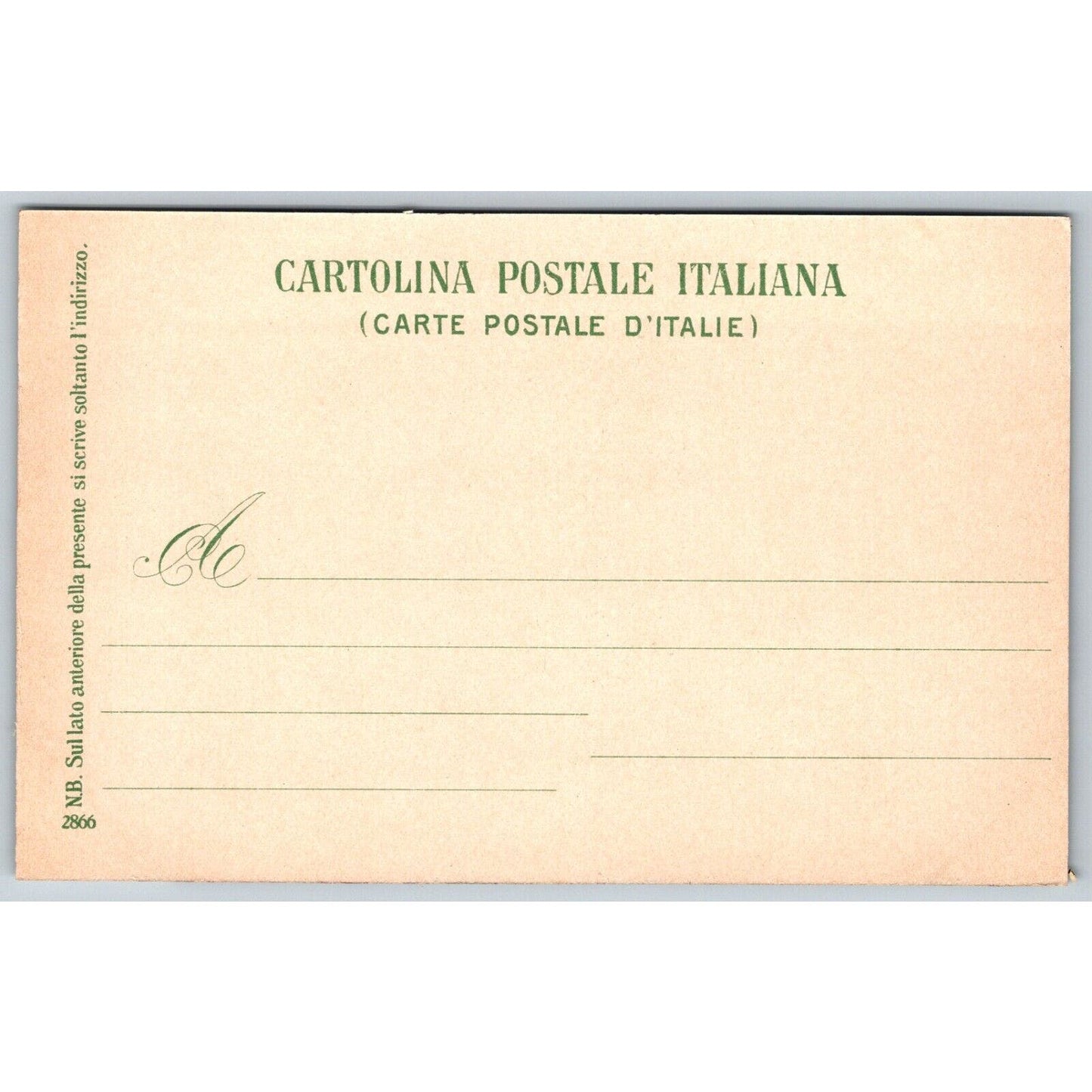 Italian Postcard Pompeii "Street of Isis" c1901-1907 NP VGC
