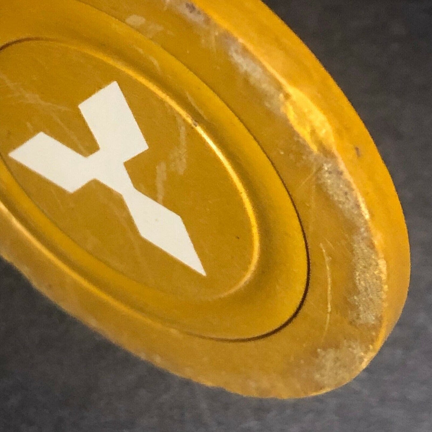 Vintage Monarch Tri-Star Design Clay Poker Chip - Eisenstadt Collection