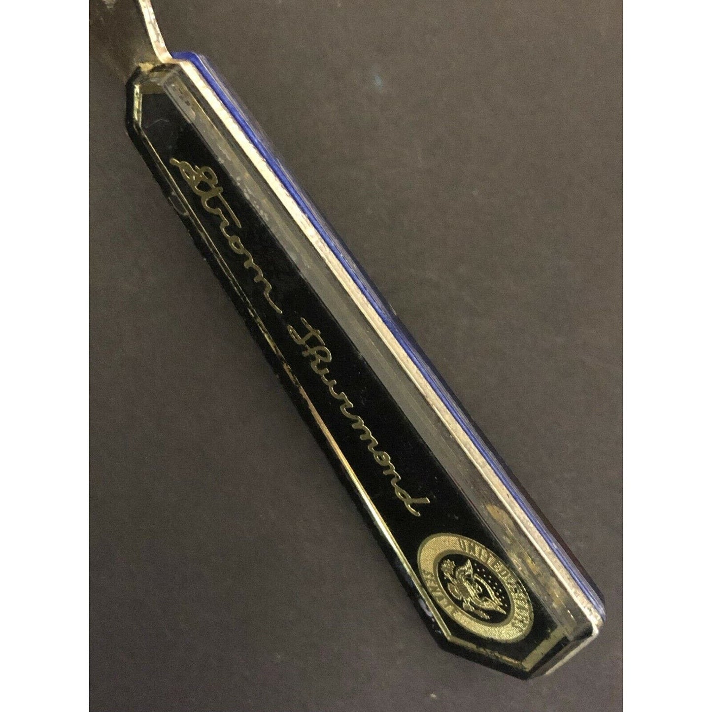 c1970's-80's 7 1/4" GE / Reed Comm. / Storm Thurmond Advertising Letter Opener