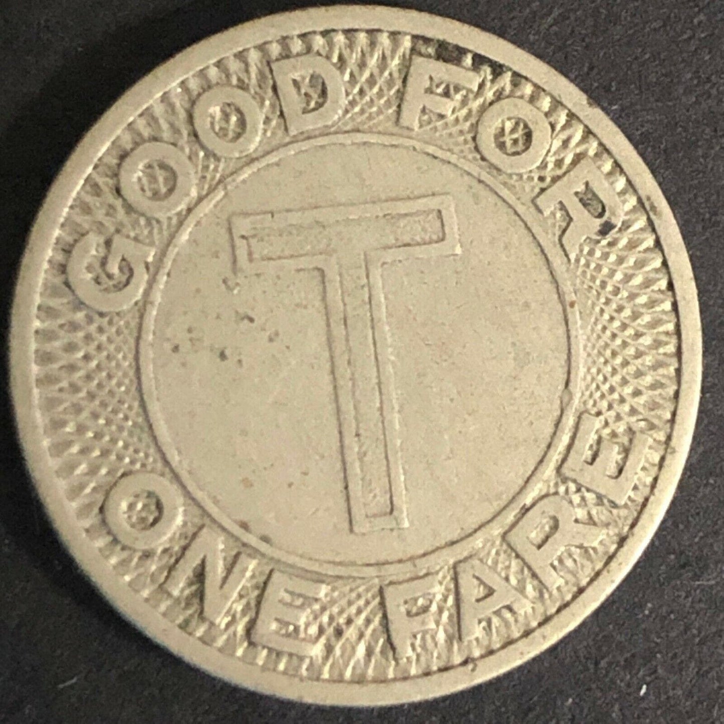 Vintage 16mm Brass Token Tacoma Washington "Good For" 1 Fare