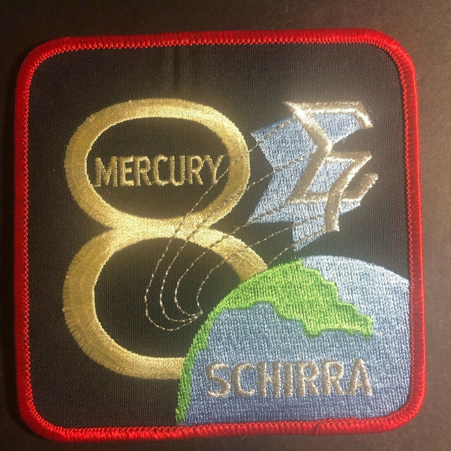 NASA / Mercury 8 - Schirra Embroidered Patch