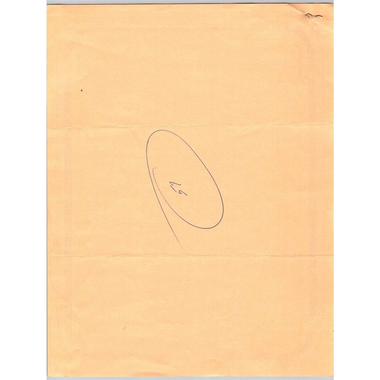 John "Dutch" Circus Letterhead c1965-70's Signed Scarce