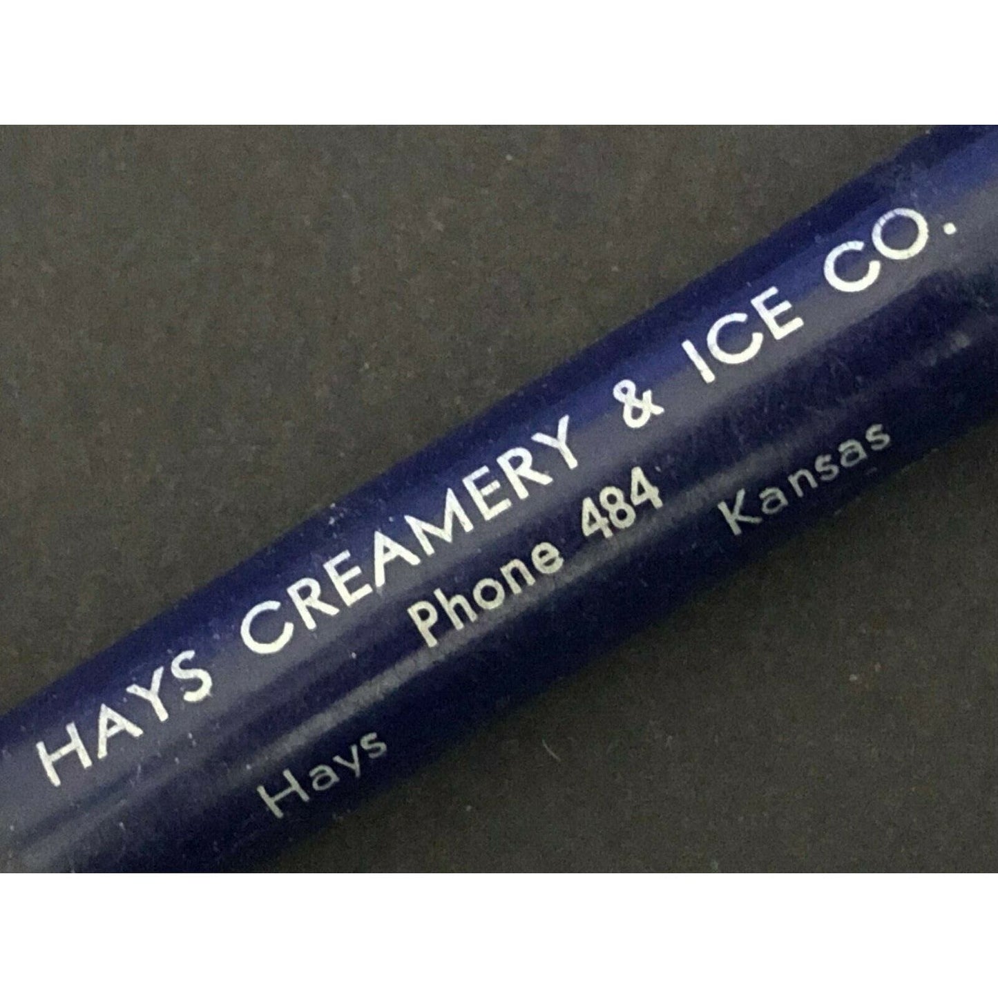 c1940's-50's "Hays Creamery & Ice" Hays, KS Mechanical Advertising Pencil