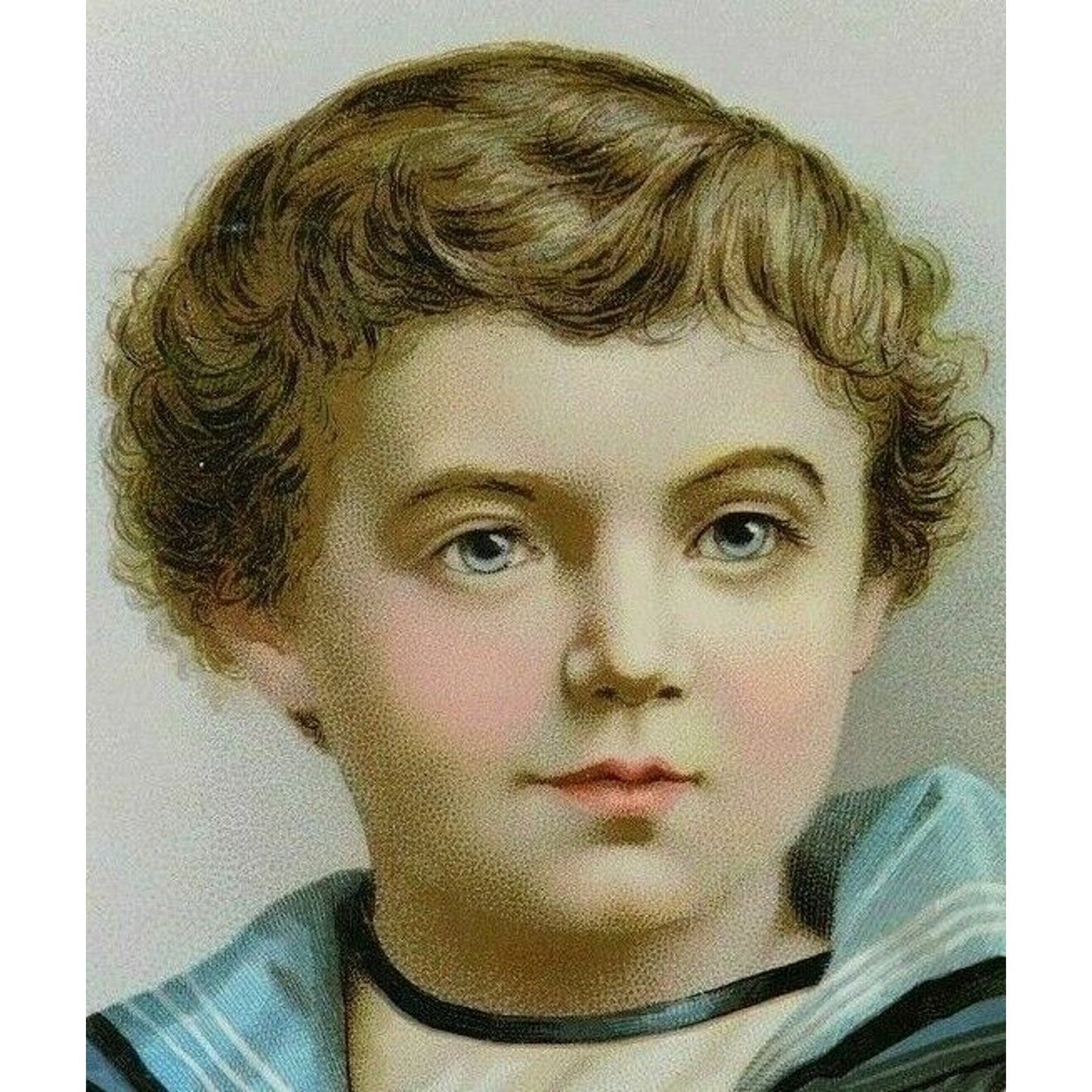Victorian Advertising Trade Card - Scott's Cod Liver Oil Emulsion "Our Boy"