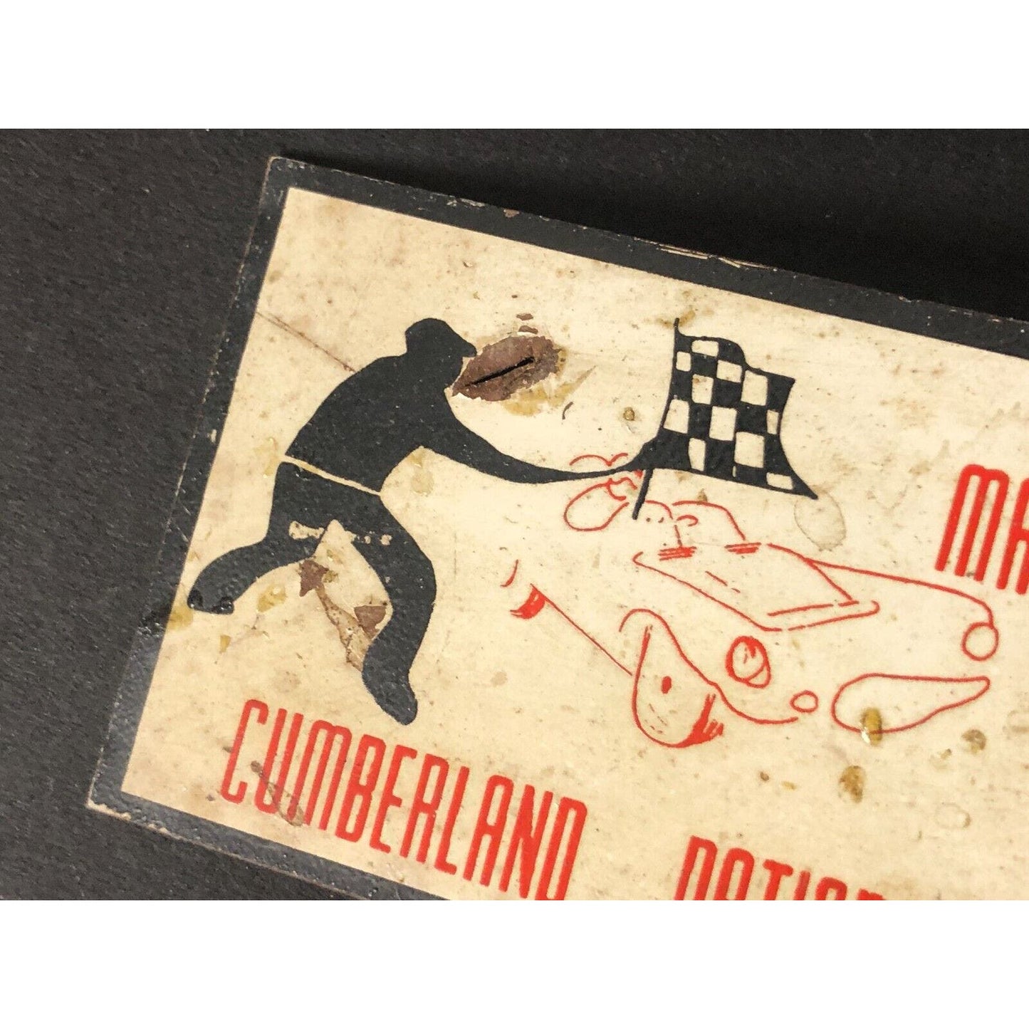 SCCA SCA Cumberland National Race 1965 Metal Wall Plaque