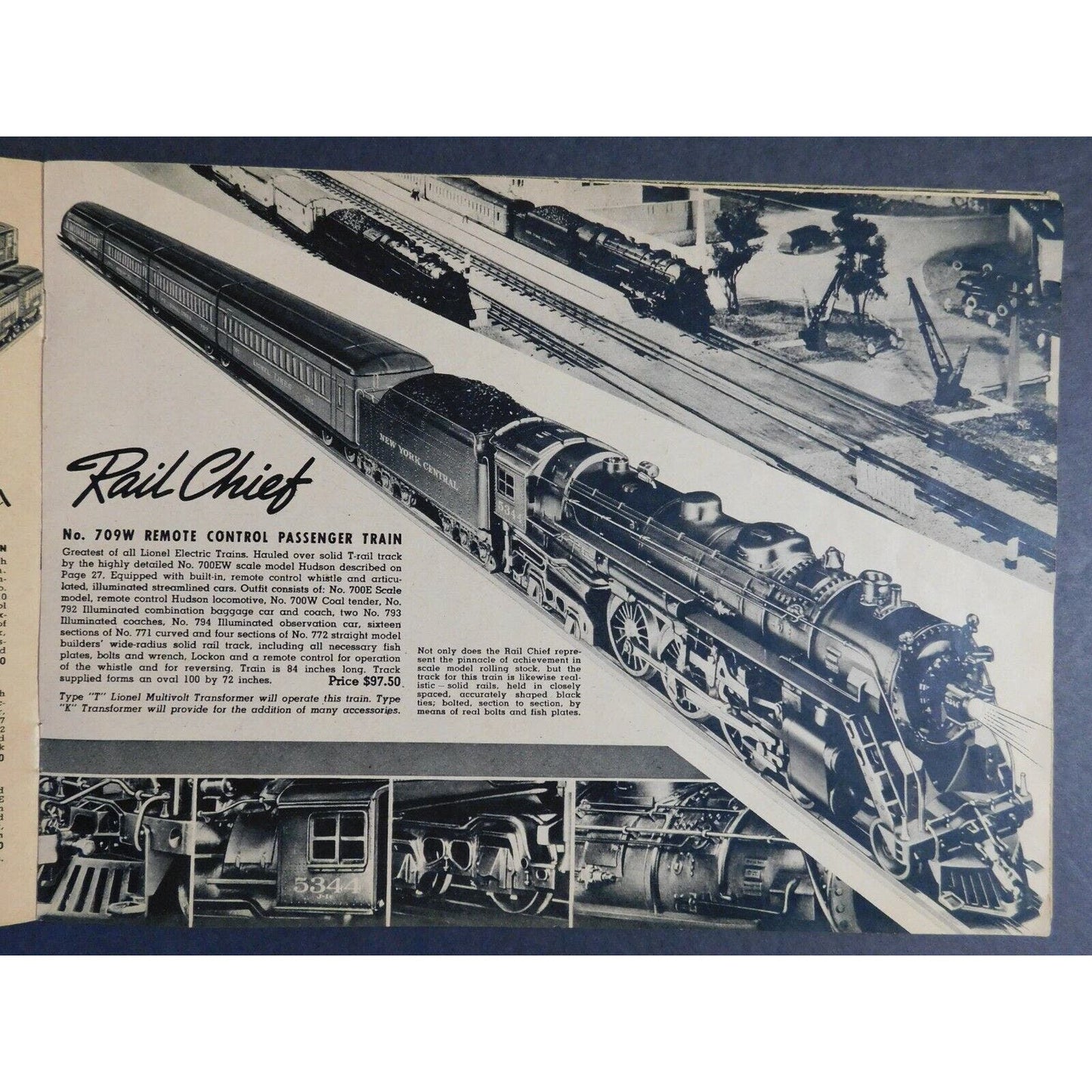 Scarce Original 1938 Lionel Electric Trains Catalog 30 pgs. Gary Nelson Coll.