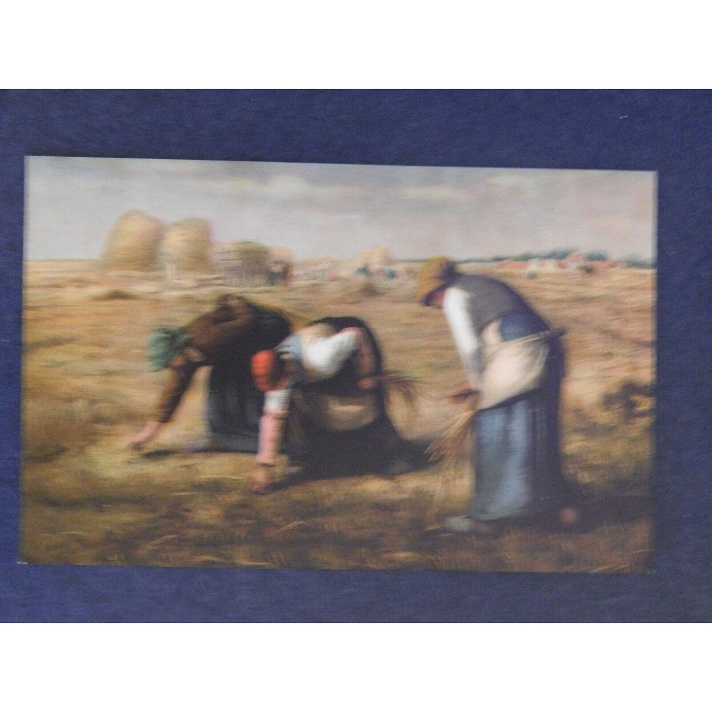 Vintage Postcard - European - Planting Seeds On a Farm?