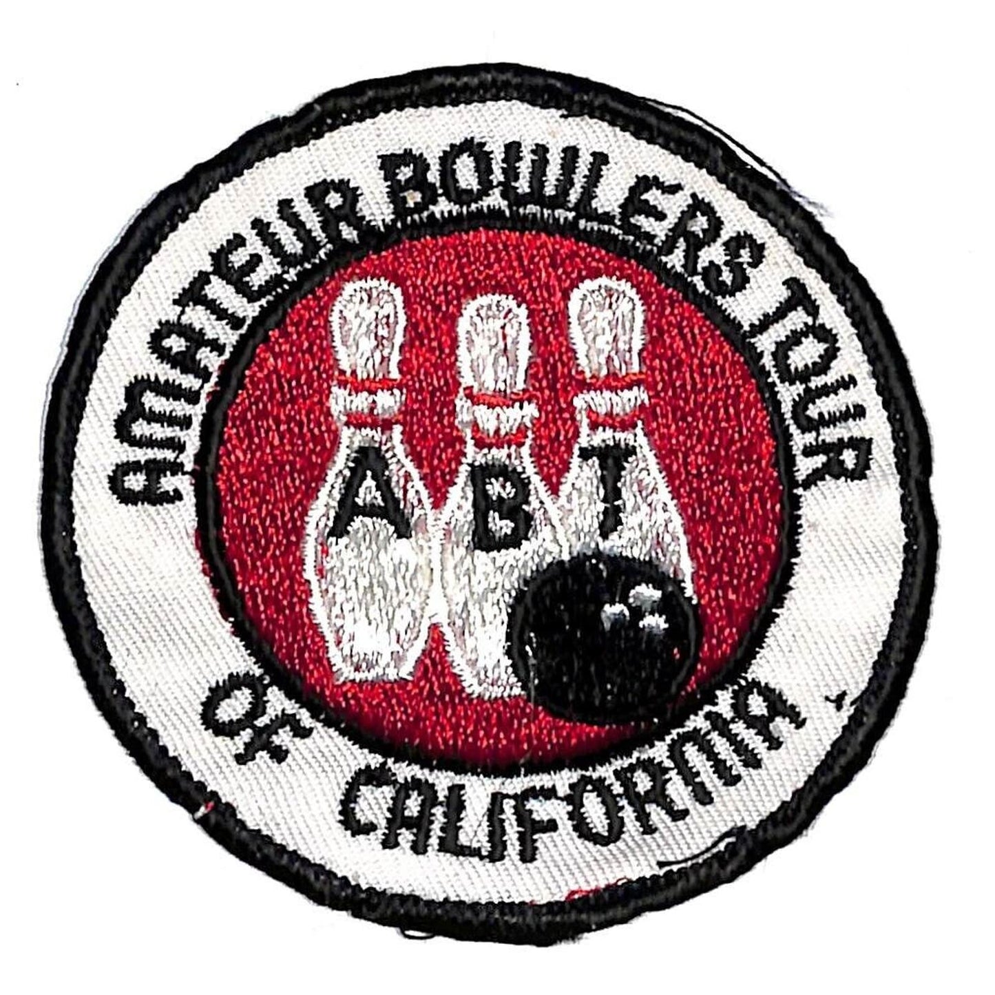 ABT Amateur Bowlers Tour of California Embroidered Bowling Patch