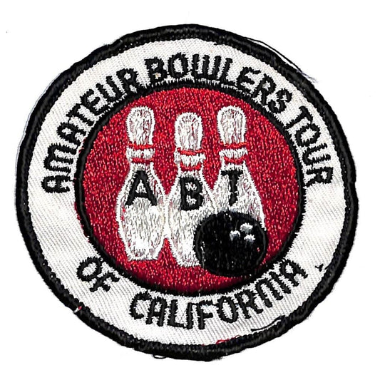 ABT Amateur Bowlers Tour of California Embroidered Bowling Patch