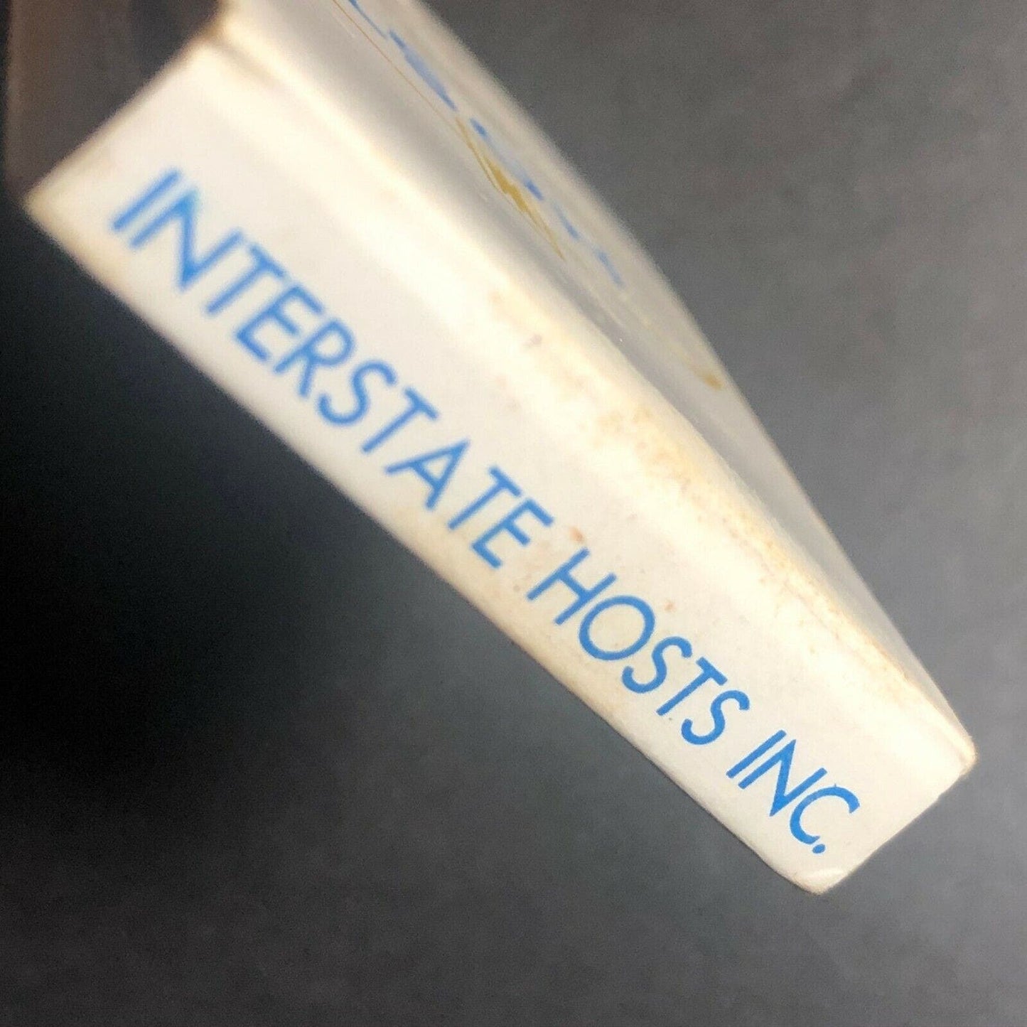 1960's-70's Full Matchbook - "Interstate Hosts Inc." "Serving the Traveler..."