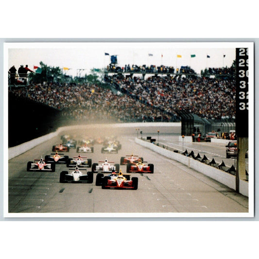 c2001 Indy 500 - Start of Race - Motor Speedway NOS 4" x 5 3/4" Postcard