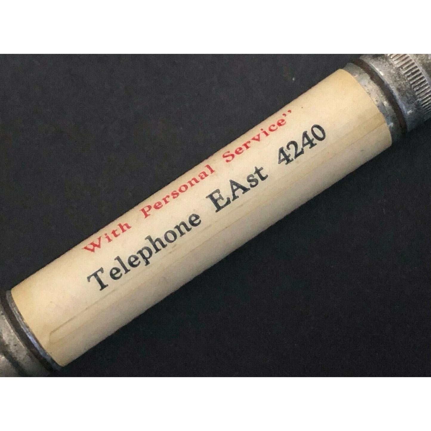c1930's40's "Woodson Fennewald Live Stock Yards, IL" Advertising Bullet Pencil