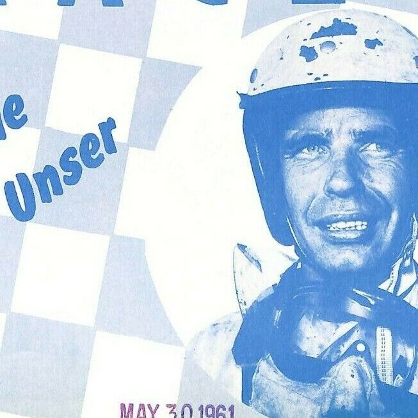 Scarce May 30 1961 Auto Racing CRA Big Car Program Ascot Gardena, CA 12pp